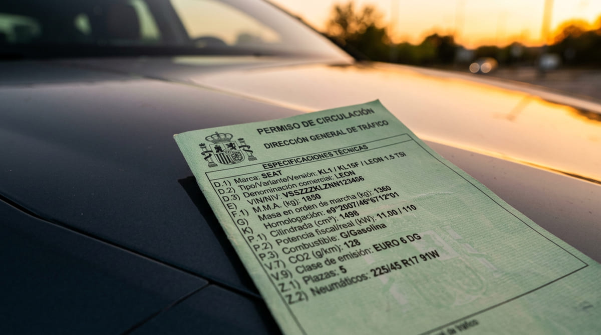 Cómo leer el permiso de circulación